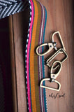 Custom Strap for Holly Hand Made Purse Strap, authentic "Javana" Chevron Back, Adjustable Strap, approx. 21 to 34 inches